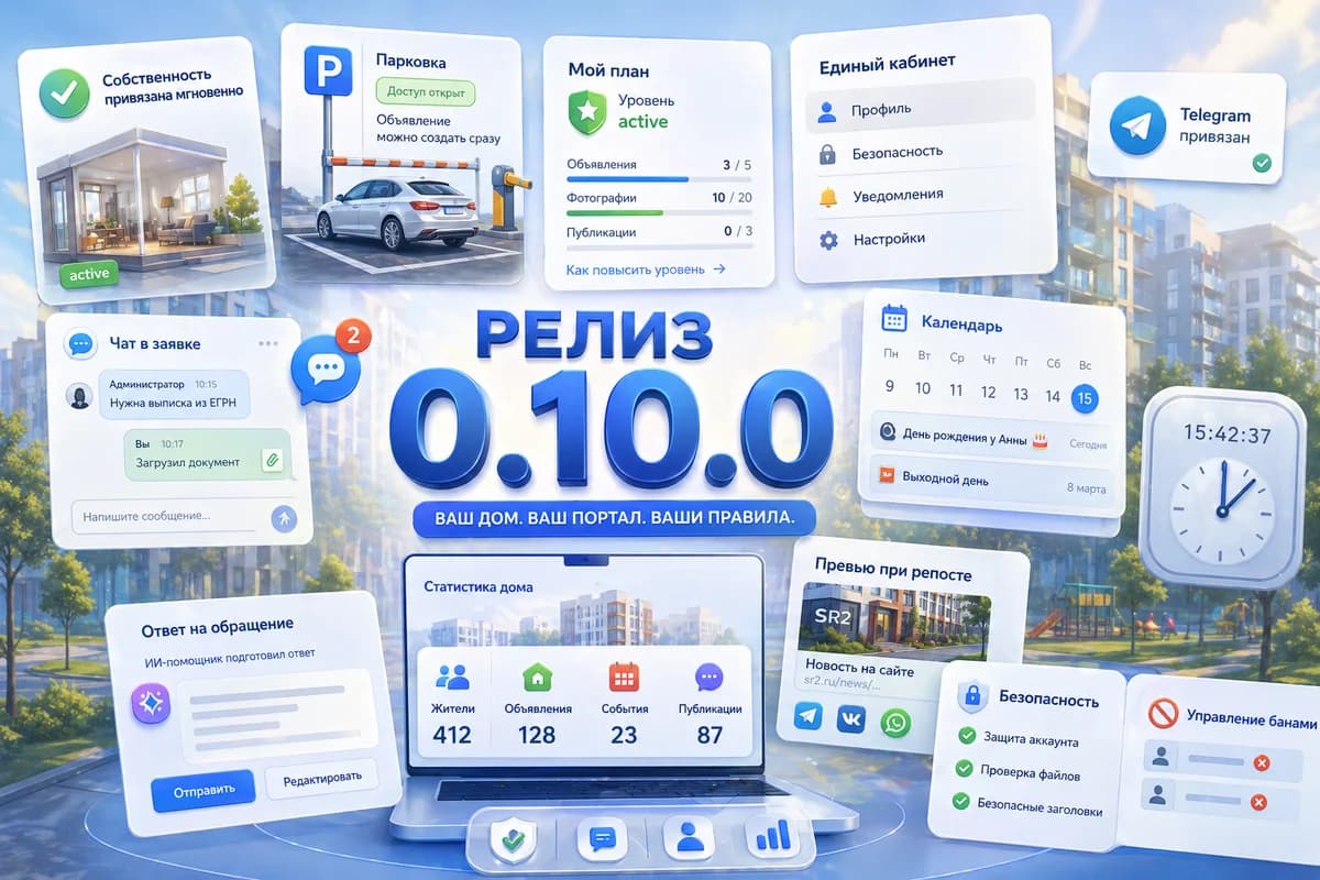 Что нового на сайте — версия 0.10.0